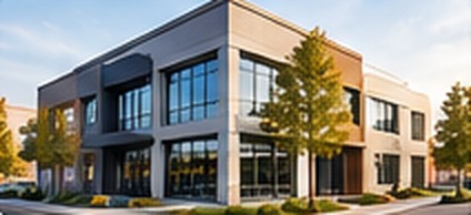Two-story commercial office building